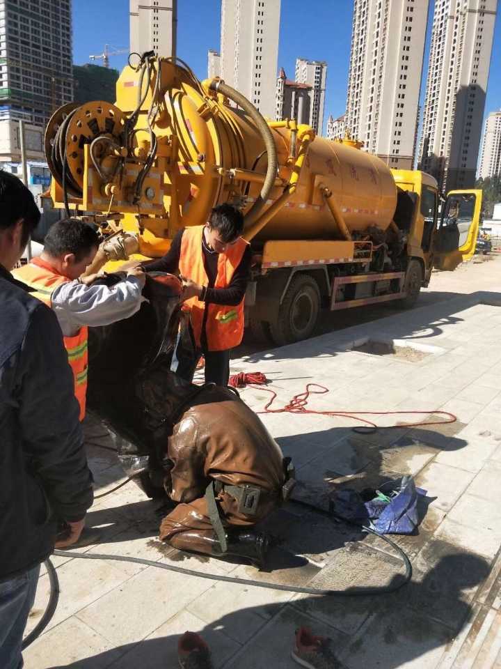 哈尔滨清理化粪池渗水井，高压清洗疏通管道