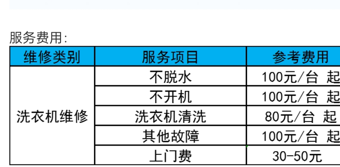 宁德市蕉城区家电维修