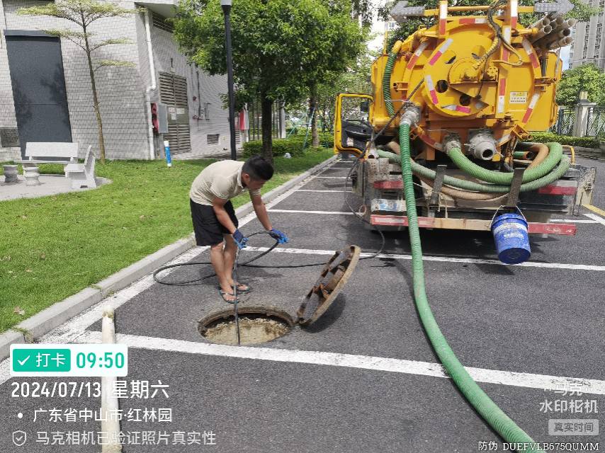 疏通高压下水道