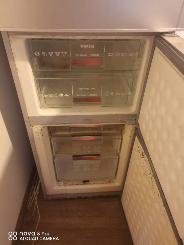客户家冰箱生虫了去了好几个师傅干不了
