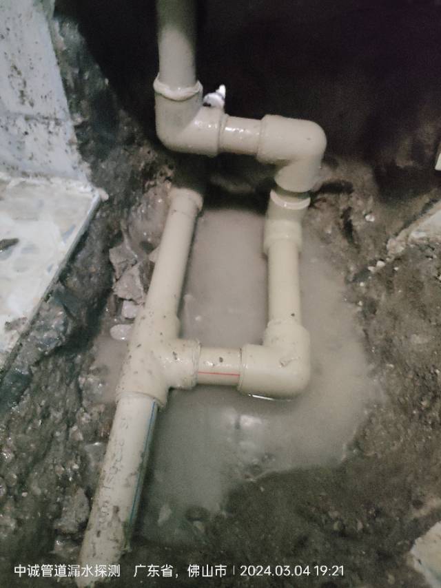 地下消防管检查测漏水