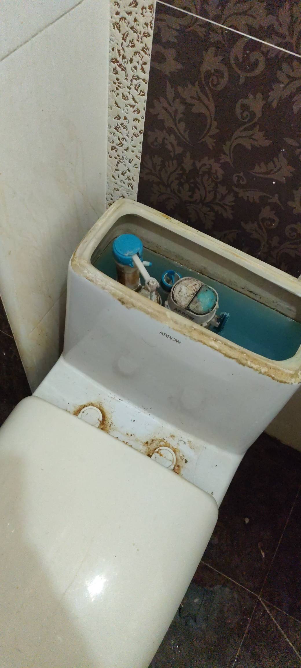 马桶冲力小