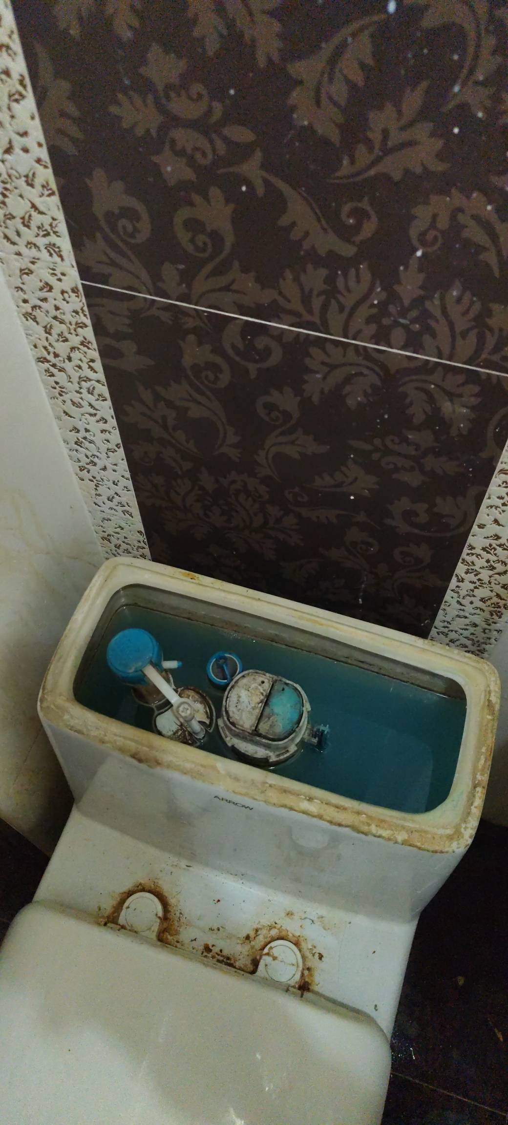 马桶冲力小