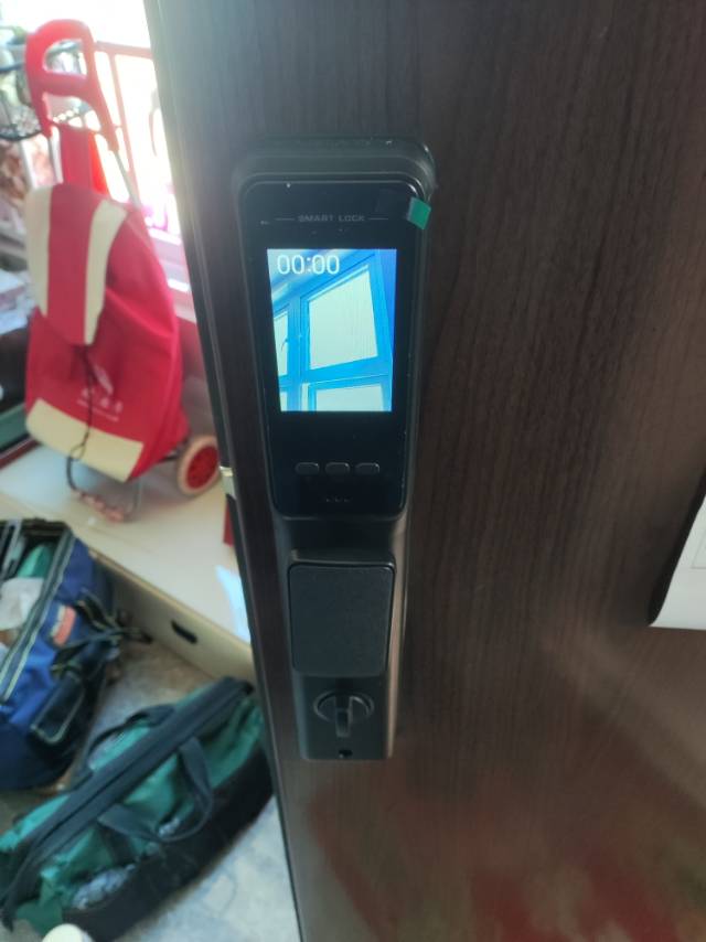 指纹锁锁安装