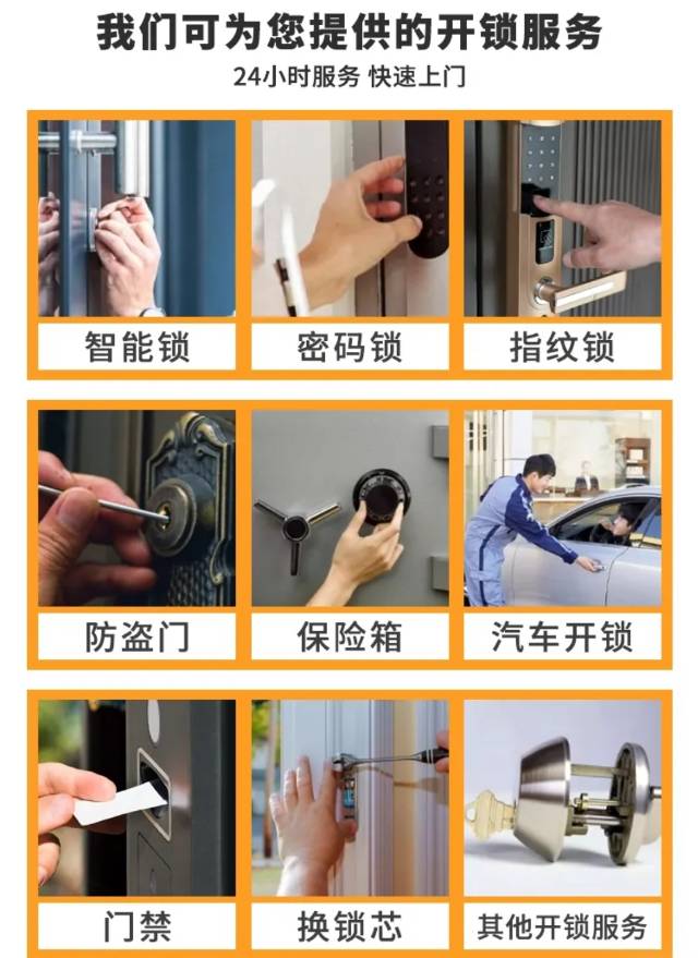 用机械锁好,？还是用指纹锁！广州同城附近开锁换锁指纹锁