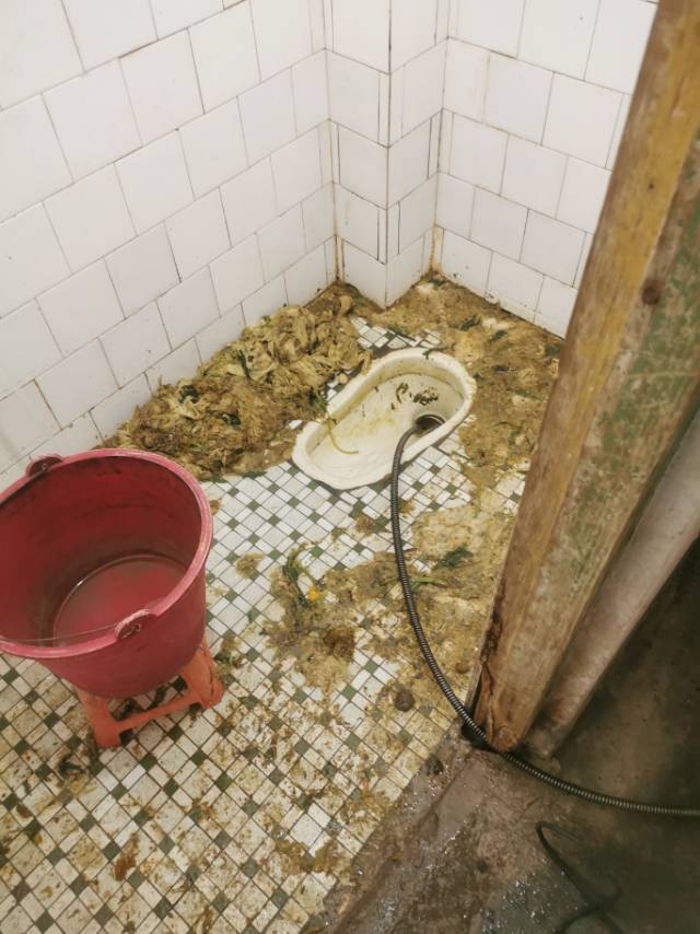 疏通下水道，清理化粪池。