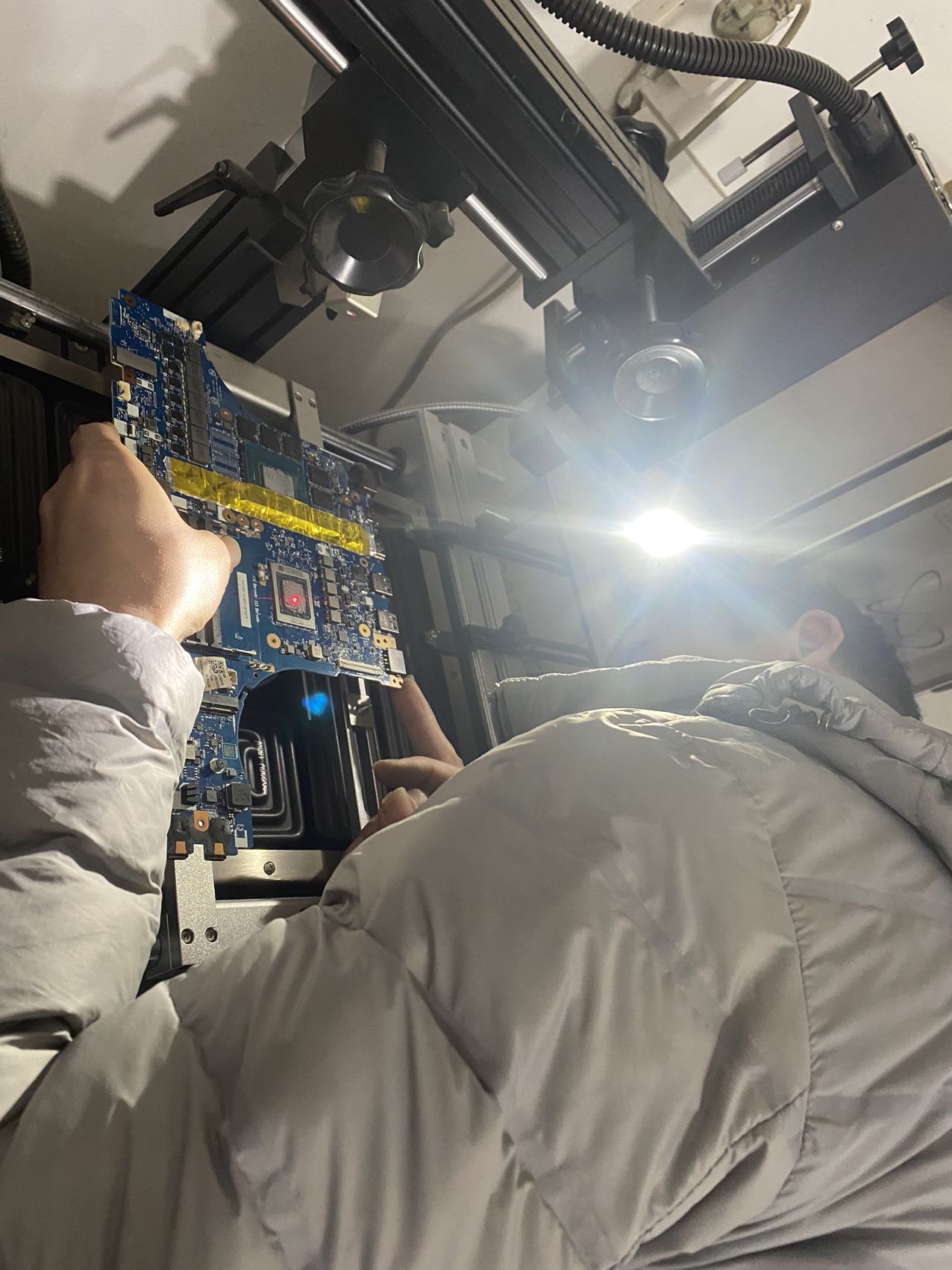 联想人9000系列笔记本更换CPU，从植CPU成功率百分百