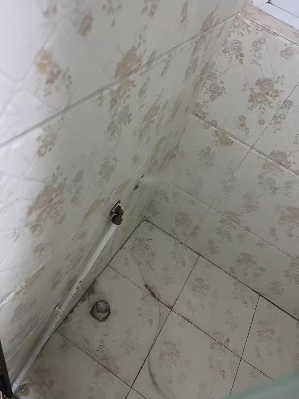 卫生间水管堵头漏水 明天上门时间12点/13点