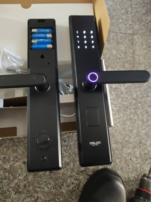 智能锁安装分享