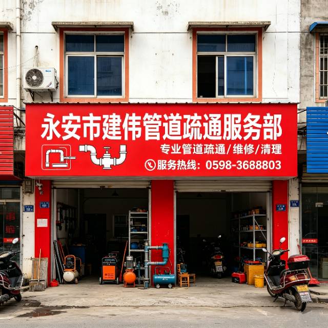 化粪池清理永安市建伟管道疏通服务部